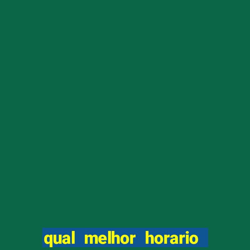 qual melhor horario para jogar money coming